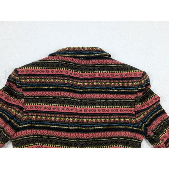 IISLI Jacket Blazer Women's Size 4  100% Wool  Nordic style x long sleeve - Picture 5 of 16